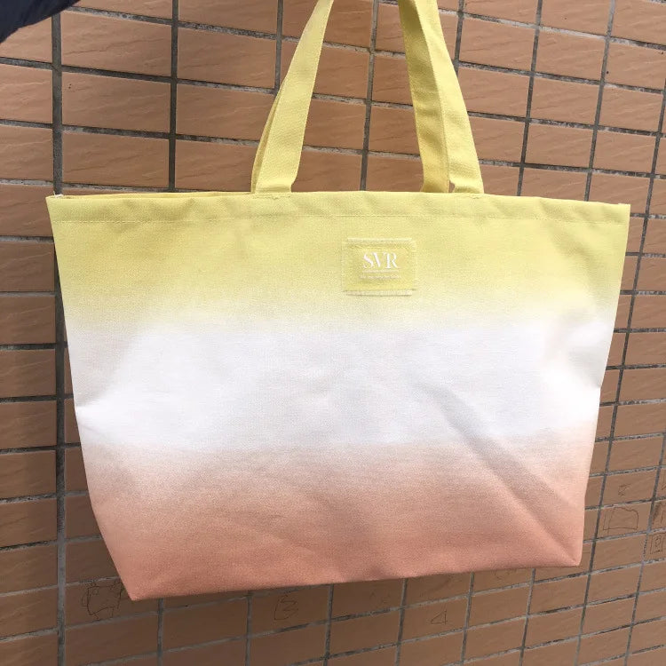 Sac de plage jaune