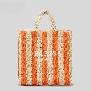 Sac de plage en paille