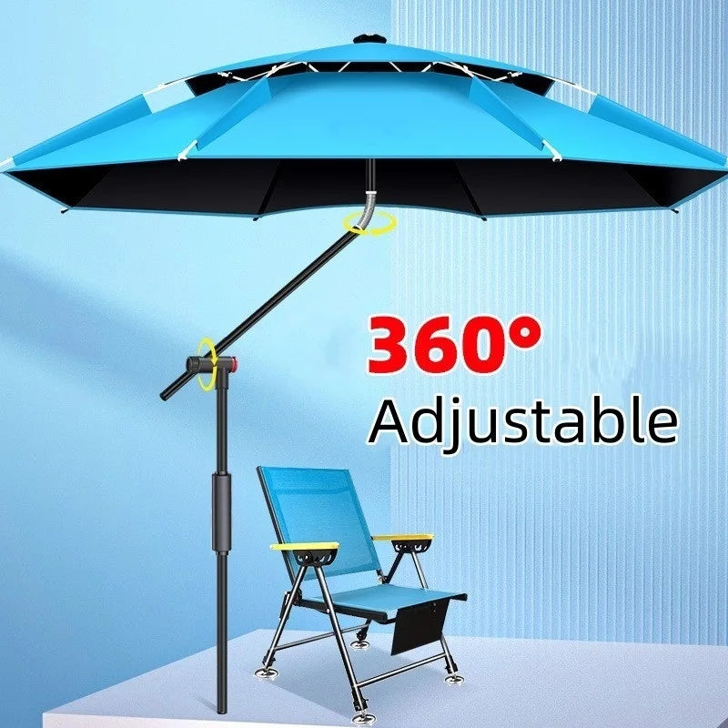 Parasol anti vent plage