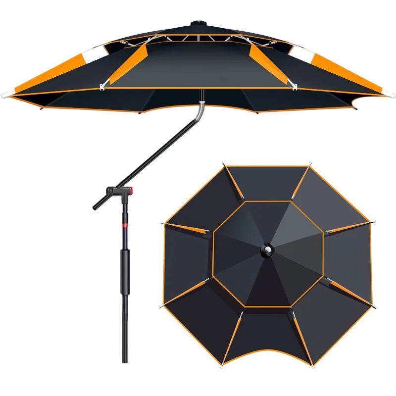 parasol anti uv et anti vent pour plage