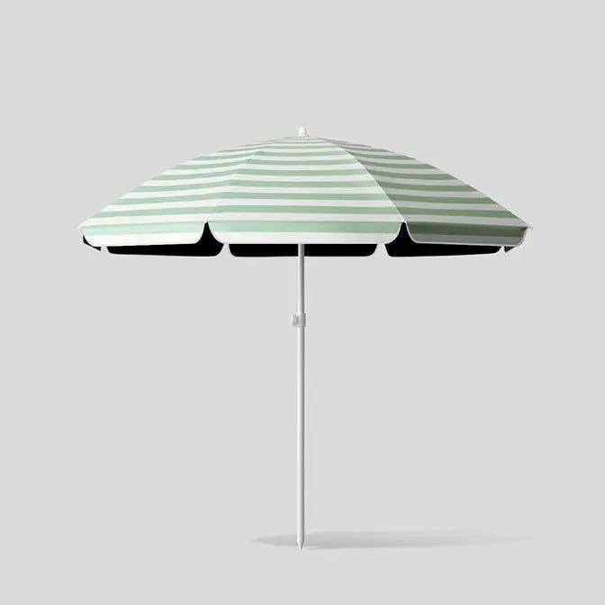 parasol de plage avec armature robuste