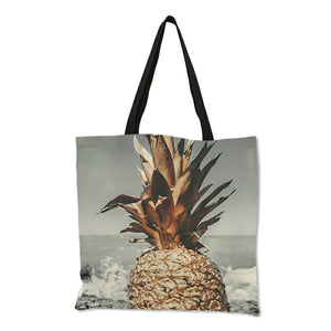 sac de plage avec motif ananas