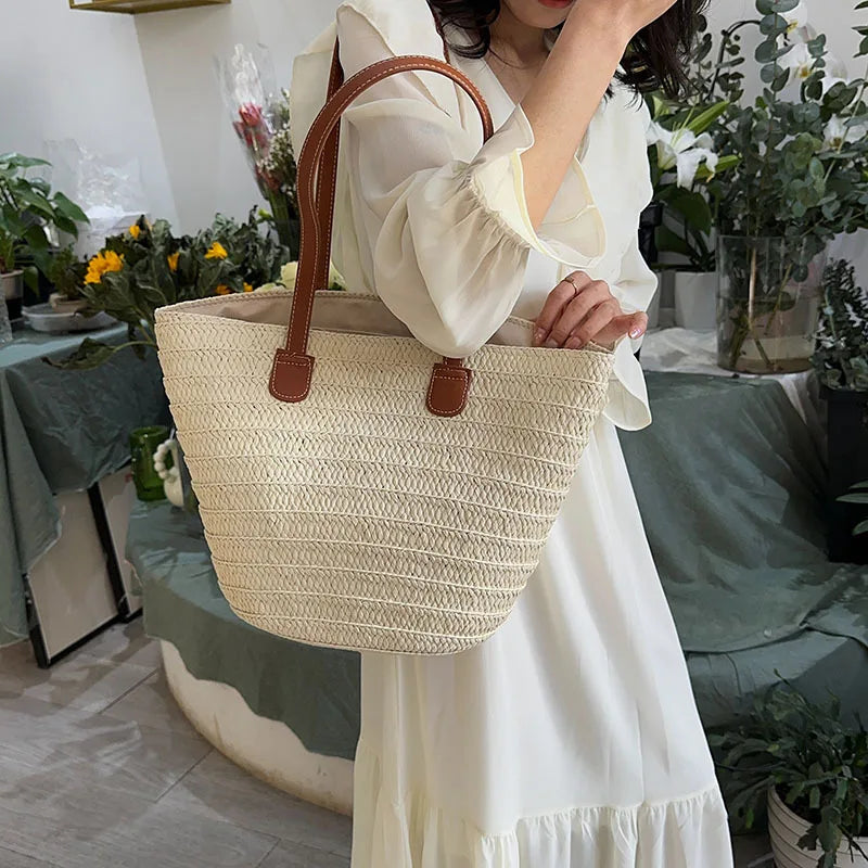 sac de plage chic et luxueux