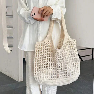 sac de plage crochet moderne