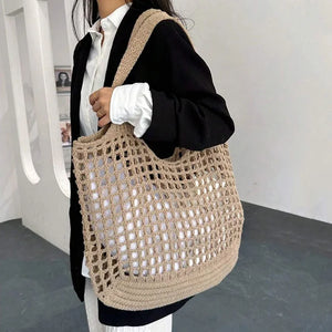 sac en crochet pour plage