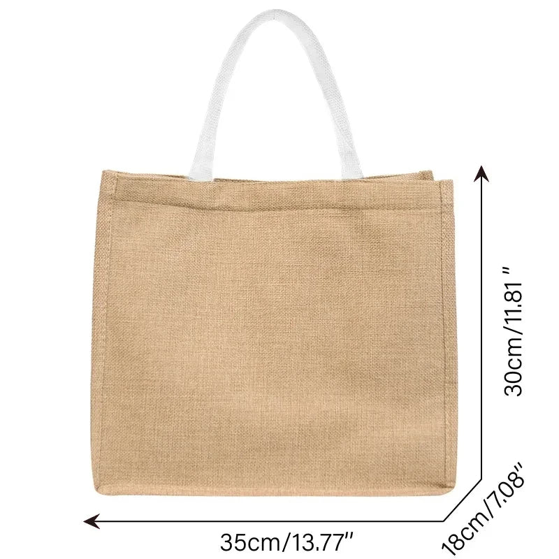 sac en jute robuste pour plage