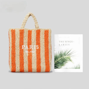 sac en paille pour la plage