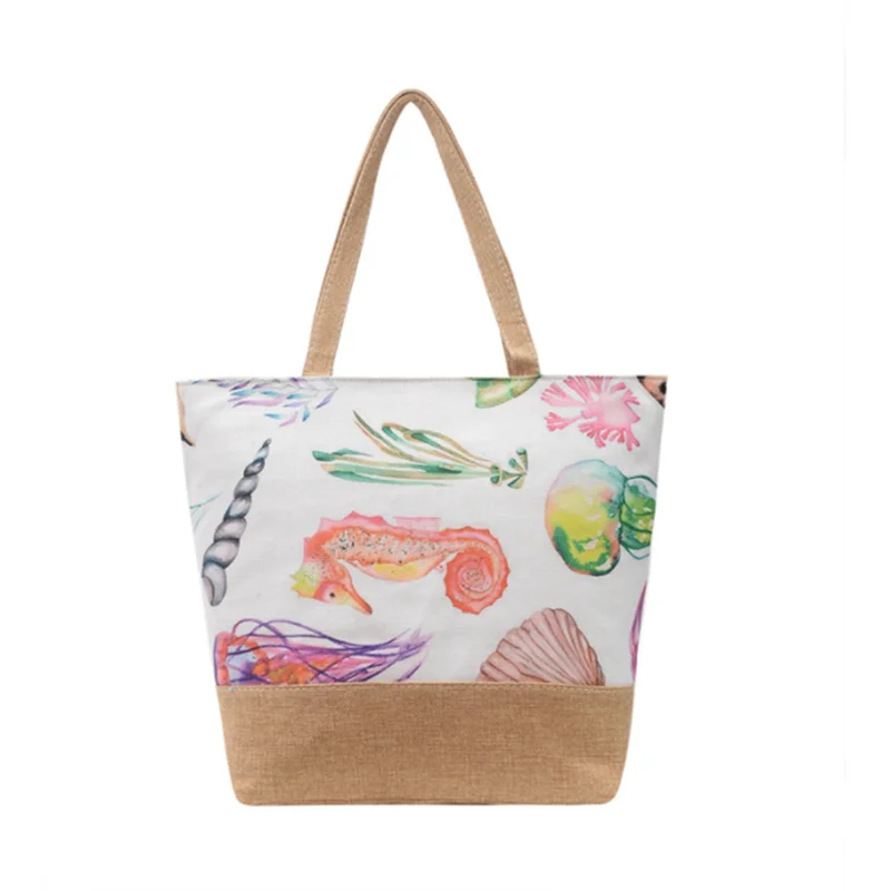 sac plage en tissu élégant pour femme