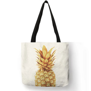 sac plage thème ananas